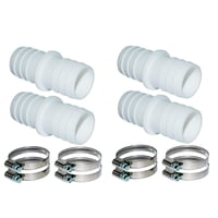 Ioensy - Adaptador De Manguera De Piscina Reemplazo Fácil De Usar Durable Para El Hogar Piscina Al Aire Libre 4 Adaptador 8 Abrazadera
