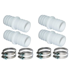 Ioensy - Adaptador De Manguera De Piscina Reemplazo Fácil De Usar Durable Para El Hogar Piscina Al Aire Libre 4 Adaptador 8 Abrazadera