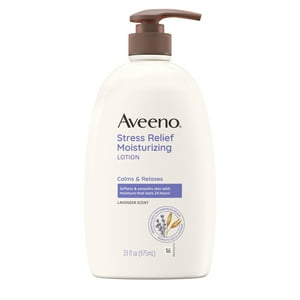 Loción Corporal Aveeno Stress Relief Hidratante 975 Ml Para Piel Seca
