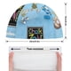 thumbnail image 2 of ChalkZone Gorro de Natación de Licra, Gorro de Baño de Tela Cómoda, Gorro Elástico Antideslizante para Hombres, Mujeres y Niños, 2 of 6