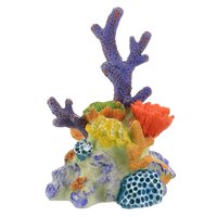 Bothyi - Escultura De Estatuilla De Coral Artificial, Decoración Decorativa Versátil Para Acuario, Talla M