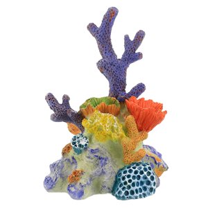 Bothyi - Escultura De Estatuilla De Coral Artificial, Decoración Decorativa Versátil Para Acuario, Talla M