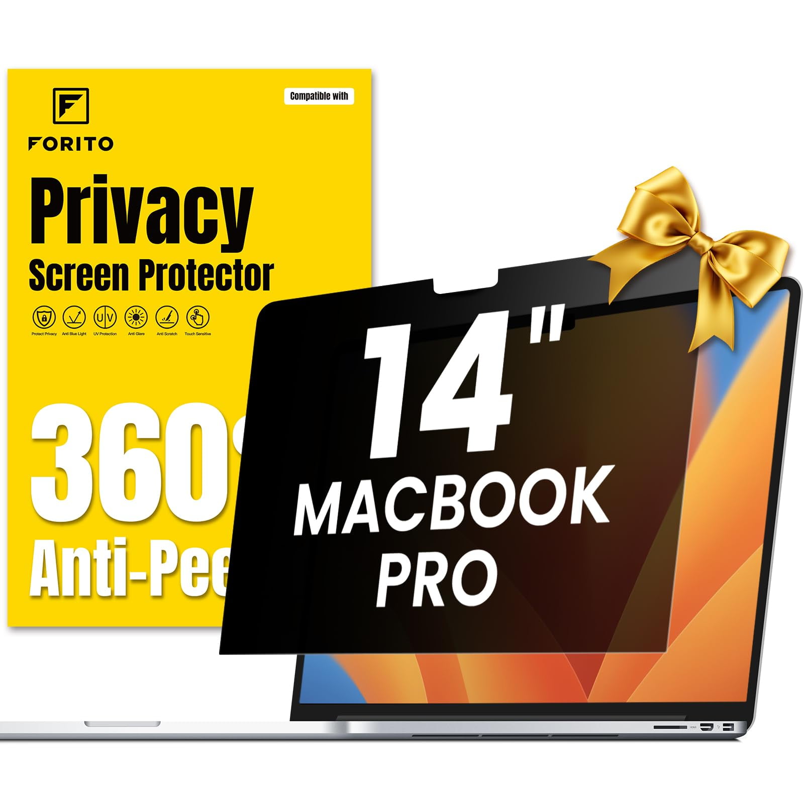 Protector De Pantalla De Privacidad F Forito Macbook Pro 14 Pulgadas