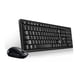 thumbnail image 2 of Kit Teclado Y Mouse Smart Inalambrico Km-8200 Negro, 2 of 4