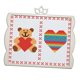 thumbnail image 5 of Kit De Punto De Cruz De Animales DIY Para Ni?os, 11 Quilates, Amor De Oso Contado, 5 of 5