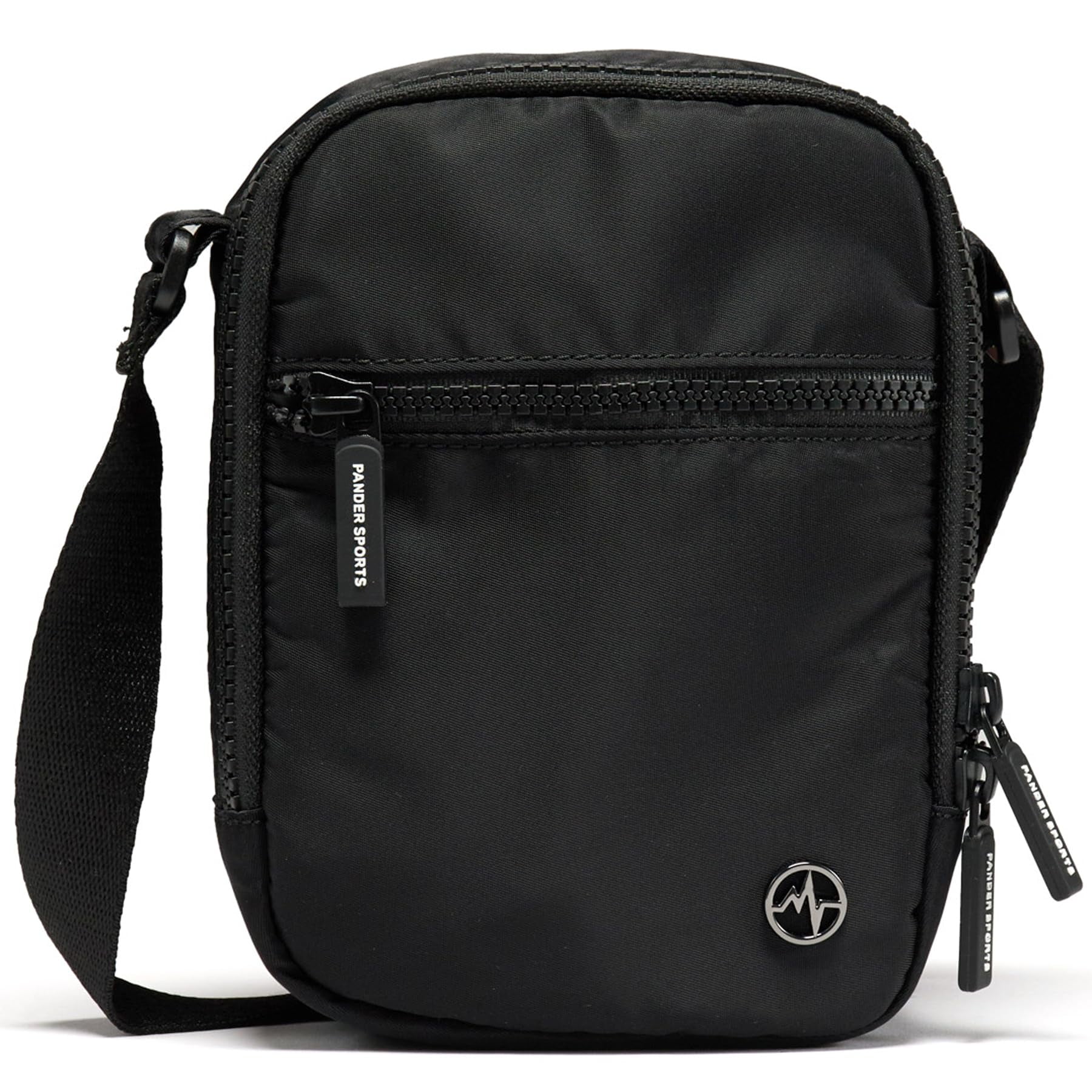 Bandolera Pander, Impermeable, Con Correa Ajustable, Negra