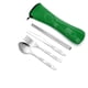 thumbnail image 1 of XmhyTop Juego de 4 Piezas Cubiertos de Cocina de Verde con Bolsa de Almacenamiento, Acero Inoxidable, Moderno y Funcional,Estilo A, 1 of 5