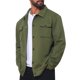 thumbnail image 4 of Chaqueta casual de hombre con botones, mangas largas, estilo camionero para uso diario, talla L, color verde, 4 of 6