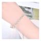thumbnail image 2 of Pulsera estrellas y esferas de plata ley 925 + bolsa + paño, 2 of 3