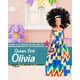thumbnail image 2 of Muñeca negra KOOLOREZ Our Queens Olivia de 12,5 pulgadas con articulaciones móviles, 2 of 7