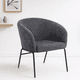 thumbnail image 2 of Sillón Arko de Terciopelo - Gris, 2 of 7