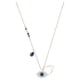 thumbnail image 1 of Collar SWAROVSKI Symbolica Evil Eye para mujer, azul con caja, 1 of 4