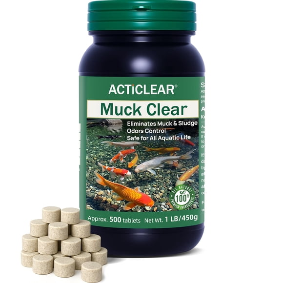 Tratamiento para Estanques ACTICLEAR Muck Clear 500 Tabletas