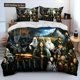thumbnail image 1 of x2537 Bed SheetsL-Lord Of The Rings H-Hobbit Comforter Bedding Set,Duvet Cover Bed Set Quilt Cover Pillowcase, Size Bedding Set Boys 3-Piece Bedding Set (1 Duvet Cover + 2 Pillow Shams) nj2537, 1 of 5