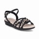 thumbnail image 4 of Sandalia Mujer Negro Anabela Piccadilly, 4 of 6