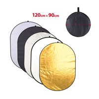 Genérico - Pantalla Reflectora 5 En 1 90X120Cm + Bolso