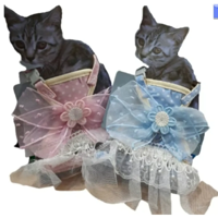 Genérico - Arnes + Correa Papa Gato Modelo Vestido De Fiesta