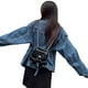 thumbnail image 3 of Cartera De Cuero Pu Tipo Mochila Urbana Elegante Para Dama, 3 of 5