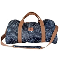 Paper-Home - Bolso Viaje Sustentable Botánico Negro