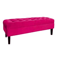 Tapiceria Moderna - Banqueta Baul Portofino Color Fucsia