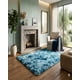thumbnail image 4 of Alfombra Peluda 200x300 Premium Color Azul, 4 of 4