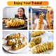 thumbnail image 2 of Cortador manual de papas en espiral Hoqqf Tornado Curly Fry, 2 of 6