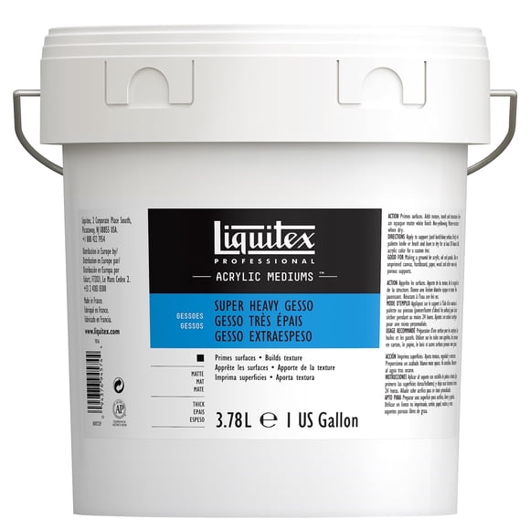 Gesso Liquitex 3,78 L Superpesado para Preparación de Superficies