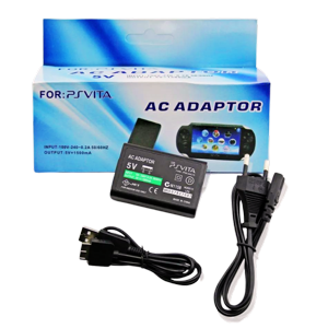 Genérica - Cargador Ps Vita Más Cable De Datos Y De Poder