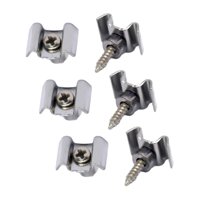 Bothyi - Soporte Para Cuerdas Con Ranura Guía, Guías Duraderas De Retención De Cuerdas Para Guitarra Clásica Plateada