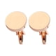 thumbnail image 1 of Gemelos Para Hombre Gemelos Redondos Para Bodas, Fiestas, Compromisos, Regalos Para Novios, Oro Rosa, 1 of 3