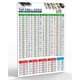 thumbnail image 1 of Imán decorativo Useful Magnets 20 × 30 cm tabla de taladros y roscas, 1 of 7