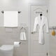 thumbnail image 5 of Toallero de baño de acero inoxidable con gancho para barra de toalla, juego de toallero, 5 of 5