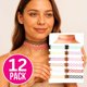 thumbnail image 2 of BodyJ4You Collar Tatuaje Elástico Vintage 12 Piezas, 2 of 8