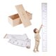 thumbnail image 1 of Tabla de Crecimiento Soundly Made de Lienzo Impermeable con Caja de Madera, 1 of 7