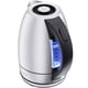 thumbnail image 1 of Hervidor eléctrico Chefman de acero inoxidable de 1,8 L con luces LED, 1 of 3