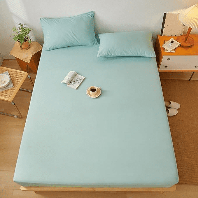 Genérico - Sabanas 1.5 Plaza 200 Hilos Colores Lisos