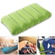 thumbnail image 4 of Almohada inflable, paquete de 2, compresible, cómoda, inflable, flocada, para siestas, soporte ergonómico para cuello y zona lumbar, ideal para camping, oficina, viajes, coche, vuelo., 4 of 8