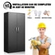 thumbnail image 4 of Gabinete de Almacenamiento de Metal Approgreent 180 cm con Estantes Ajustables, 4 of 9