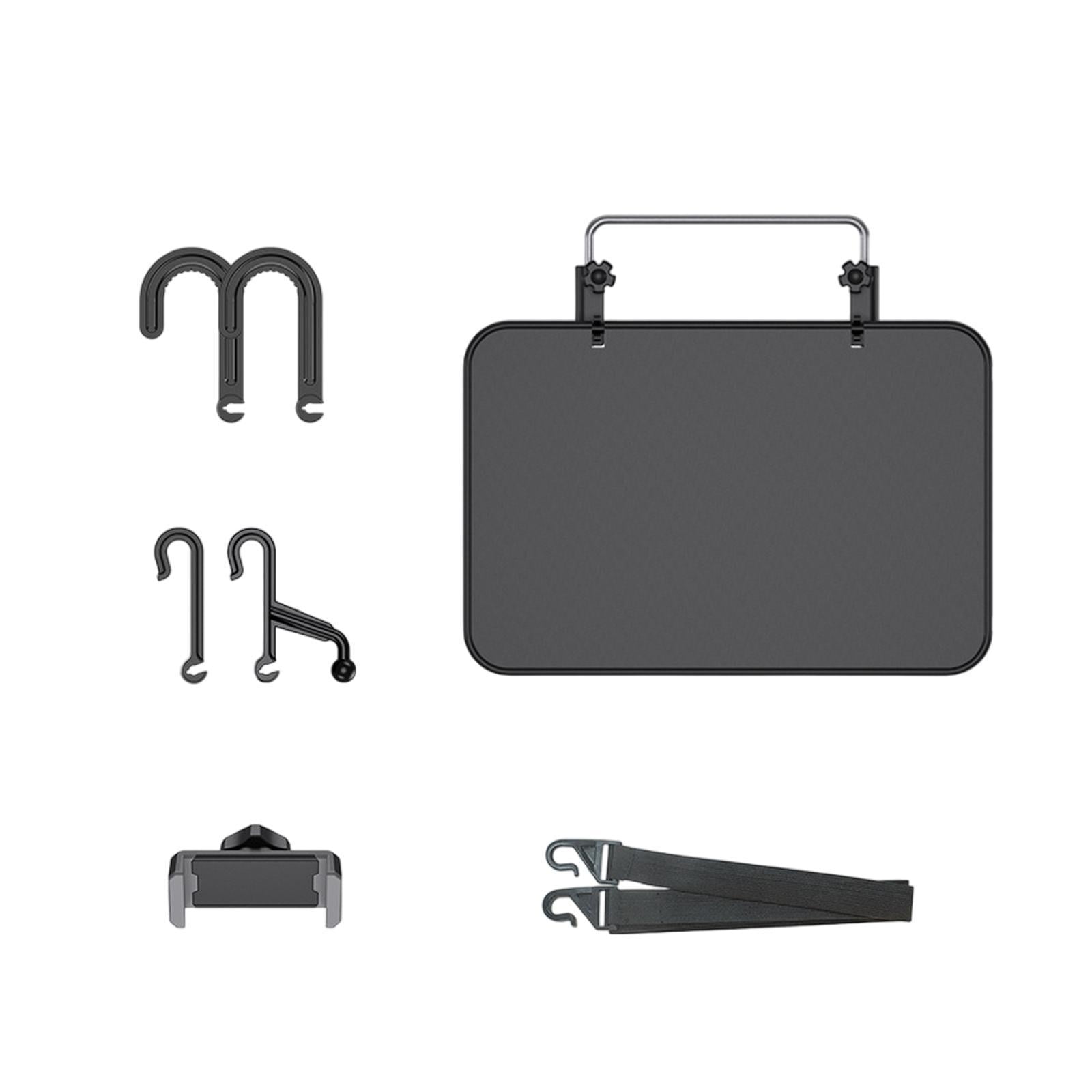 Magideal - Escritorio Para Computadora Portátil Para Automóvil Bandeja Para Comer Para Automóvil Con Cajón Para Mouse Soporte Para Computadora Portátil Plegable