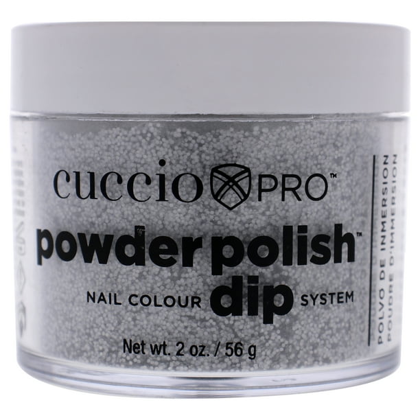 Sistema De Inmersión De Color De Uñas De Esmalte En Polvo Profesional - Brillo Plateado Profundo De Para es - Polvo De Uñas