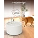 thumbnail image 5 of Fuente de agua de cerámica para gatos Kenepet de 2,2 litros con filtración de 4 etapas, 5 of 8
