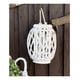 thumbnail image 4 of Candelabro Porta Vela Mimbre Rustico Gris Terraza Decoracion, 4 of 7