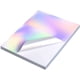 thumbnail image 1 of Papel adhesivo holográfico QiXin 21,6 × 27,9 cm – 22 hojas, 1 of 6
