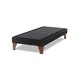thumbnail image 1 of Base Elegante Cama Europea 1.5 Plaza 105x190 Cm Negro Linio, 1 of 3