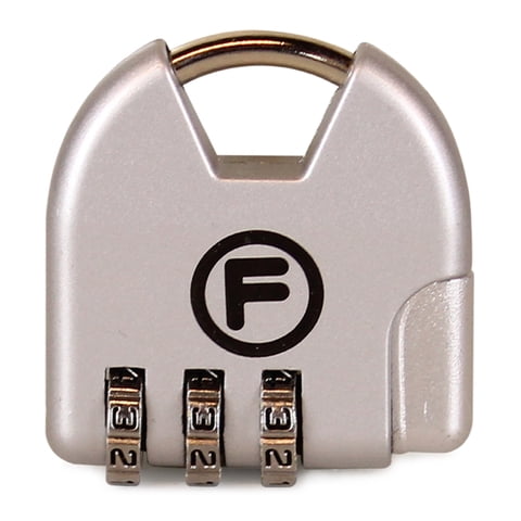 F - Candado Gris