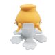 thumbnail image 2 of Cuenco De Leche Para Mascotas, Animales Pequeños, Boquillas Múltiples, Dispositivo De Alimentación De Leche Para Mascotas De Silicona, Base Plegable Amarilla, 2 of 5