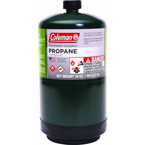 Cilindro De Propano Para Acampar Coleman, 16.4 Oz (Paquete De 12)