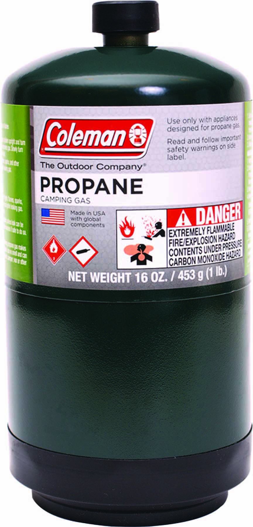 Cilindro De Propano Para Acampar Coleman, 16.4 Oz (Paquete De 12)