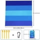 thumbnail image 1 of 1pc Portable Mat, 1-4 Adults Oversized Lightweight Waterproof Sandproof Beach Blanket For Travel Camping Hiking Picnic, 1 of 4