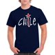 thumbnail image 1 of Polera Hombre, color marino, talla M, Estampado Chile, 1 of 3
